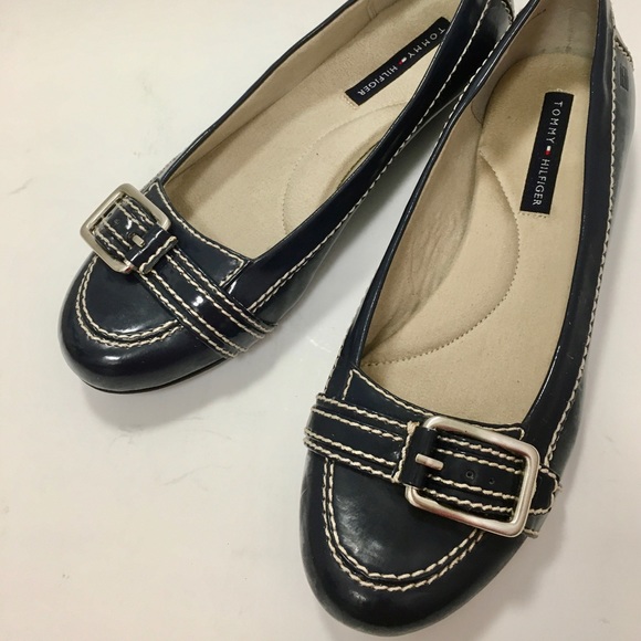 Tommy Hilfiger Shoes - Tommy Hilfiger NAVY BLUE Flats. Casual or Work.